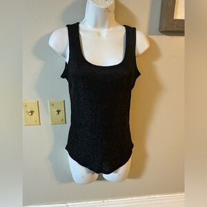 Black Sleeveless Women's Top